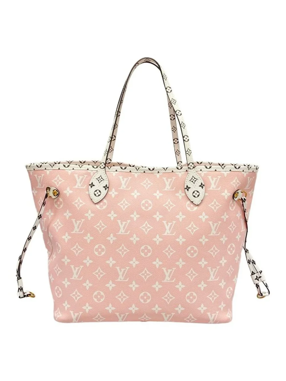 Louis Vuitton Tote Bag Giant Monogram Neverfull MM Rouge